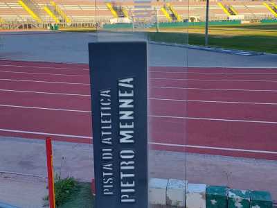 ...la pista dello stadio Cosimo Puttilli...